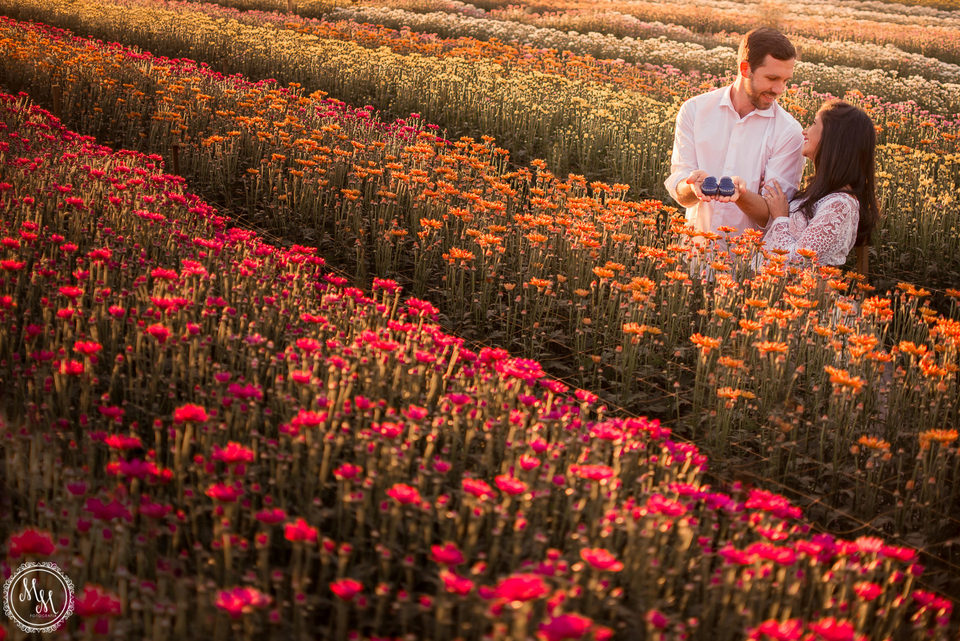 Amanda e Eduardo • Ensaio de Gestante em Holambra SP