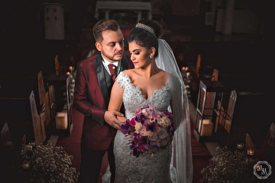 Lorena Boschioni e  David Massoneto • Wedding Day em Pradópolis-SP