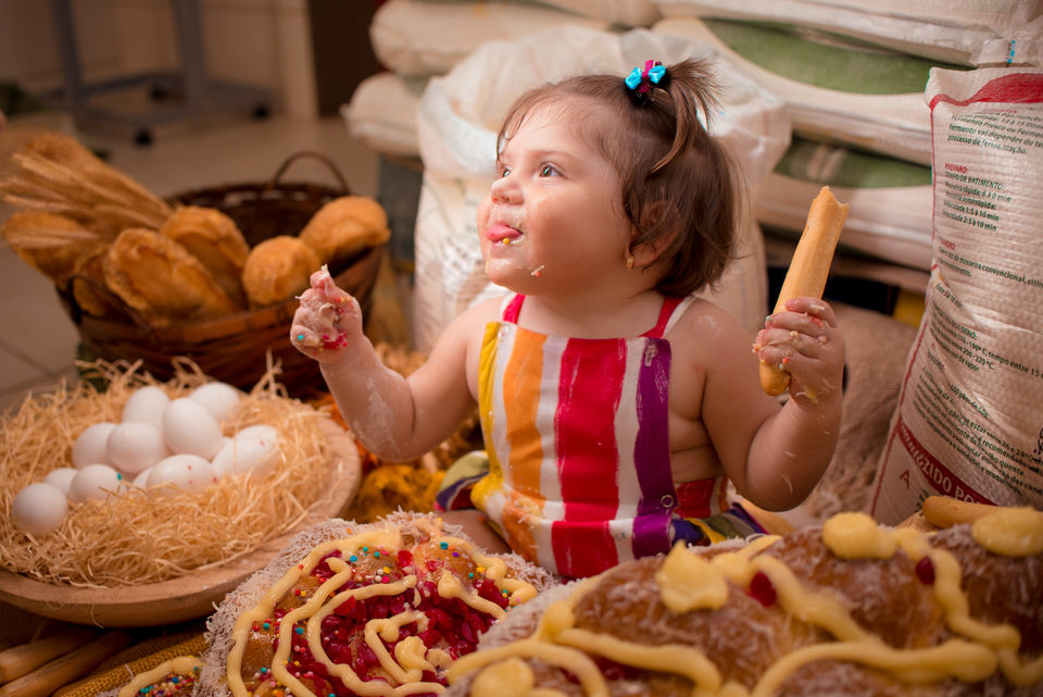 Rhuchelly Smash the Cake • Ensaio Infantil em Pradópolis SP