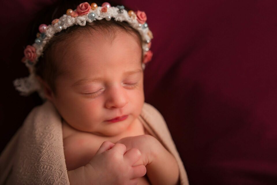 Ana Clara - Ensaio Newborn em Pradópolis-SP