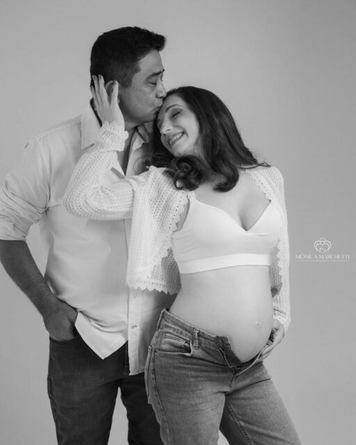 Nayara Ensaio de Gestante em Estúdio - Pradópolis SP