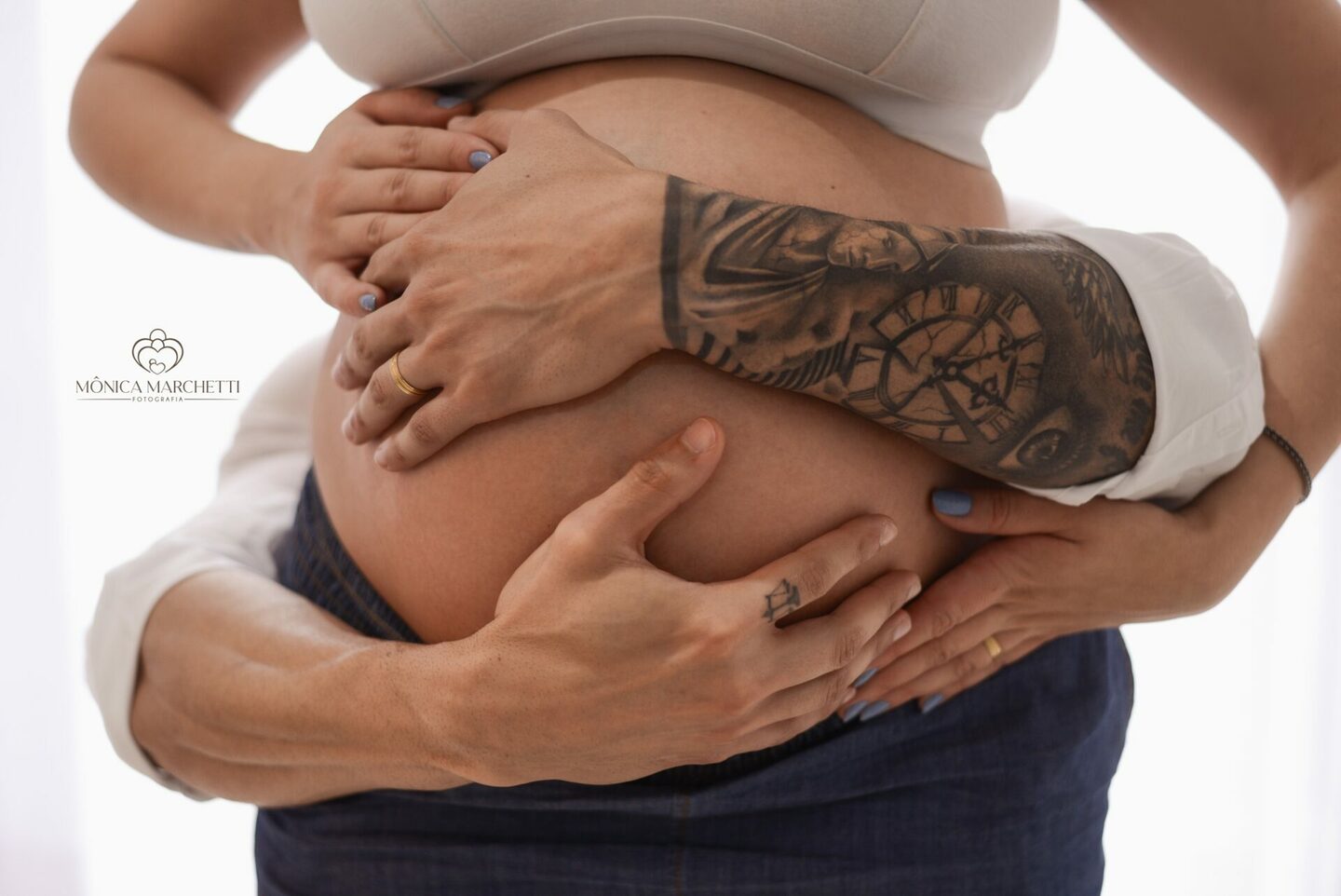 Paola • Gestante • Ensaio em Estúdio • Pradópolis - SP